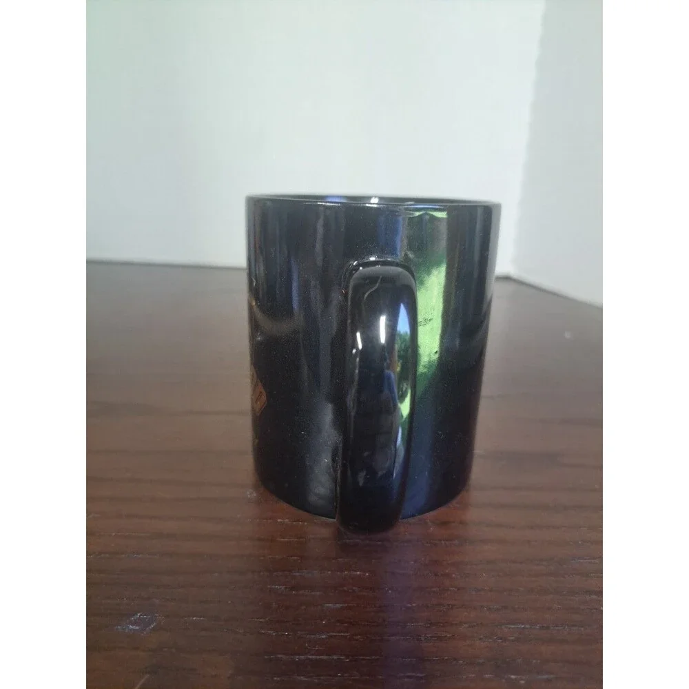 Planet Hollywood Atlantic City Black With Gold Lettering Ceramic Coffee Mug